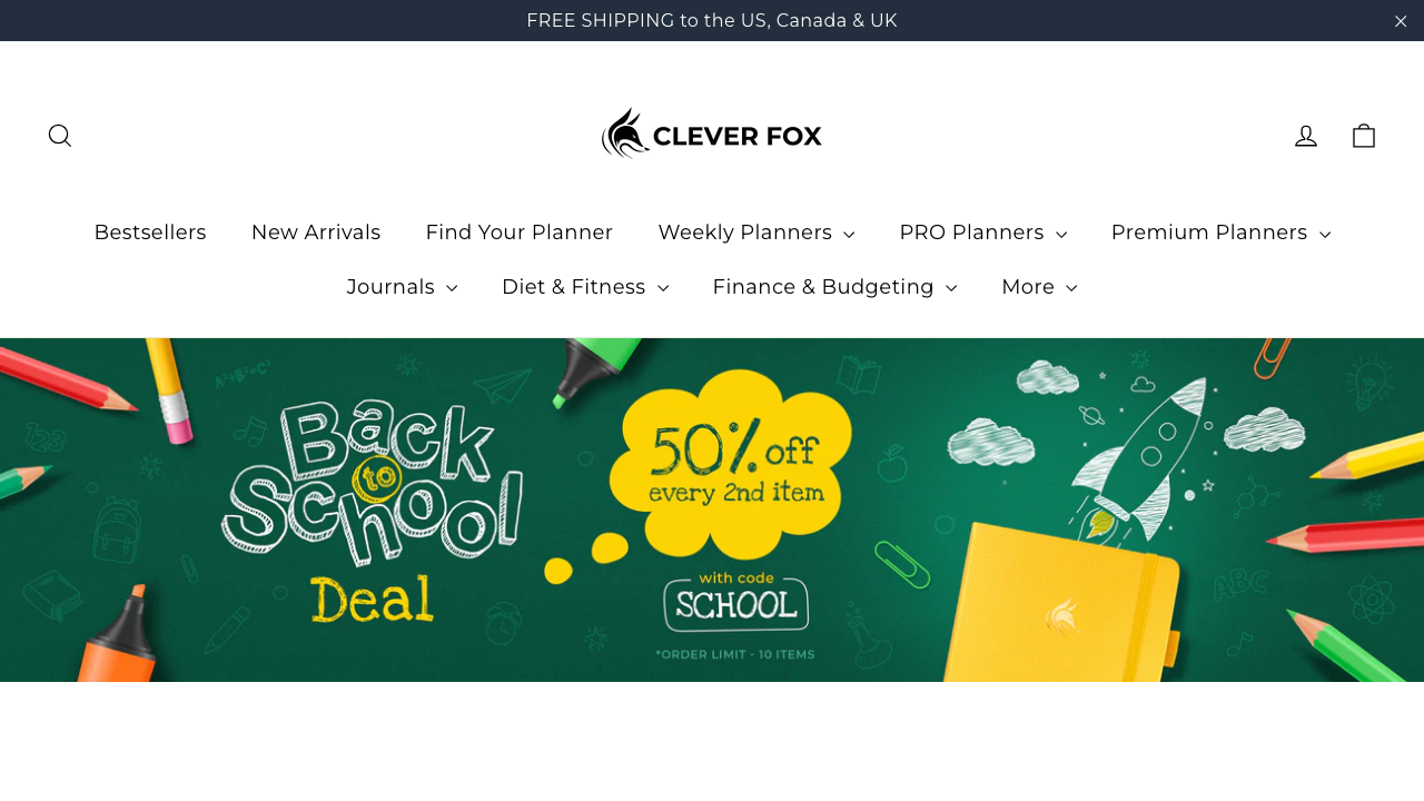 Clever Fox Planner